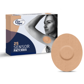 Cure Tape Sensor-Patch Beige, 25 Stück