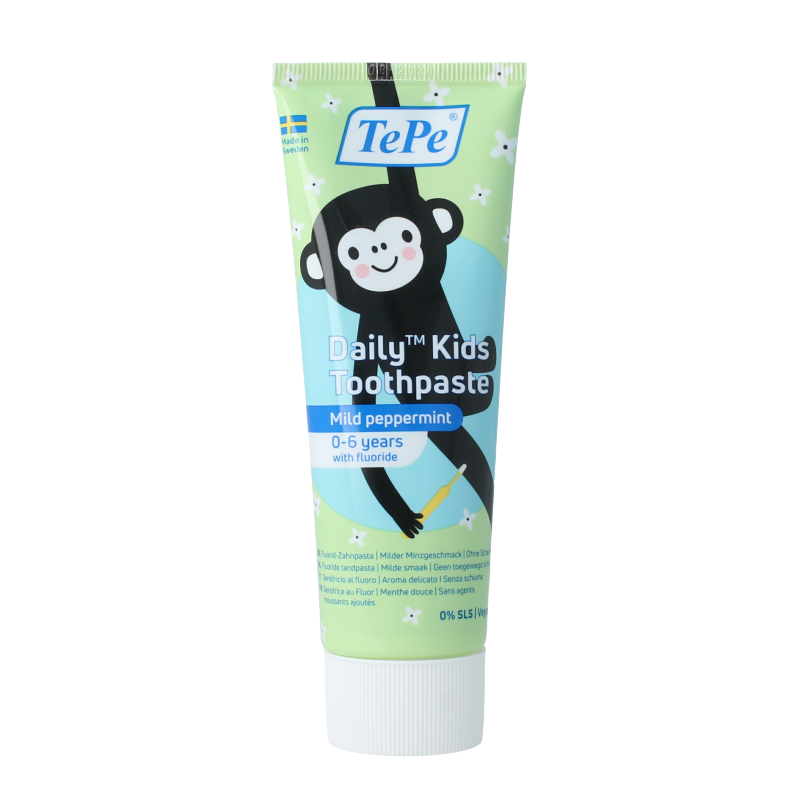 TePe Pasta de dientes daily kids 75 mililitros