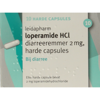 Leidapharm Leidapharm Loperamida 2mg 10 Cápsulas