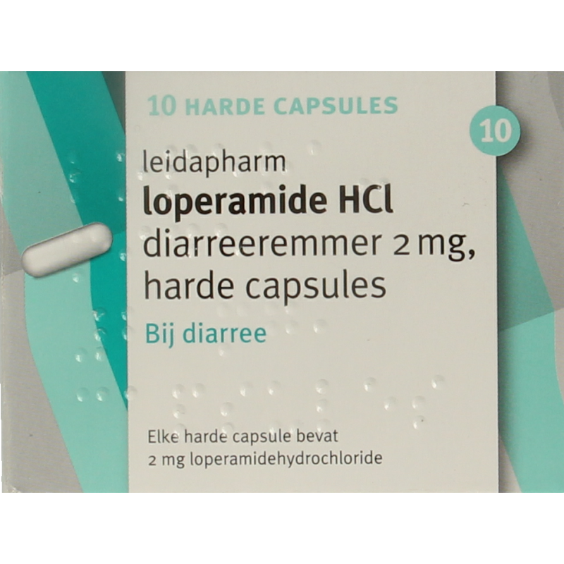 Leidapharm Loperamide 2mg 10 Capsules