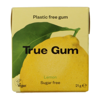 True Gum Chicle de limón 21 Gramos