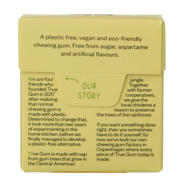 Guma do żucia cytrynowa, 21 gramów