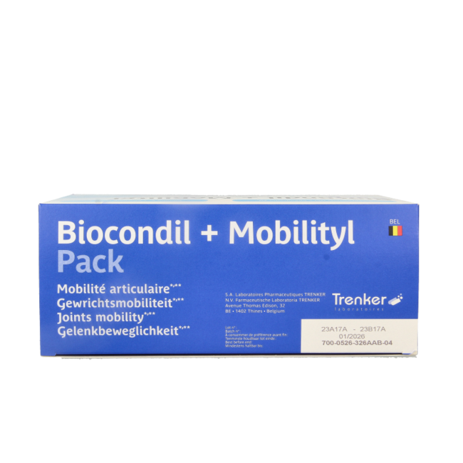 Trenker Duopack Biocondil 180 compresse + Mobilityl 90 capsule (Set NF 1)