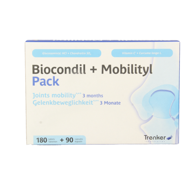 Trenker Duopack Biocondil 180 Tabletten + Mobilityl 90 Kapseln (NF 1 Set