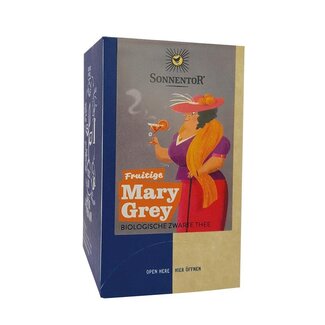 Sonnentor Sonnentor Té negro afrutado Mary Grey bio 18 unidades