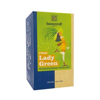 Sonnentor Sonnentor Frische Lady Green Tee Bio 18 Stück