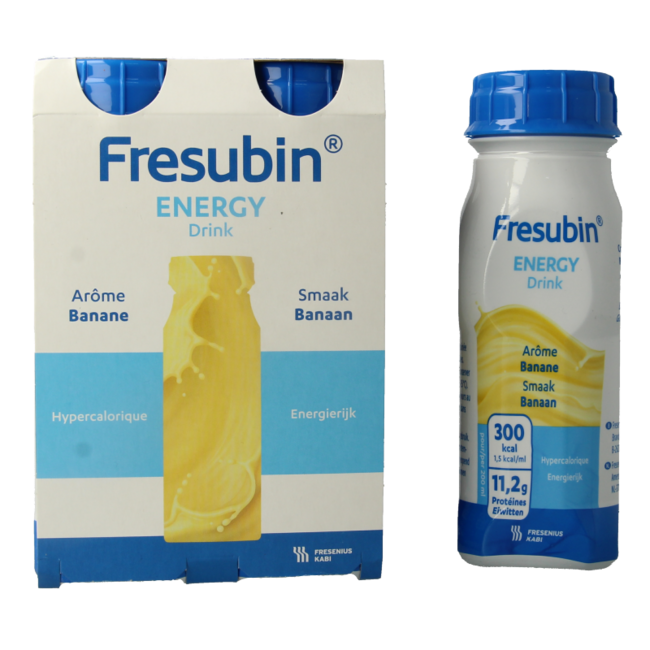 Fresubin Energy drink plátano 4 unidades