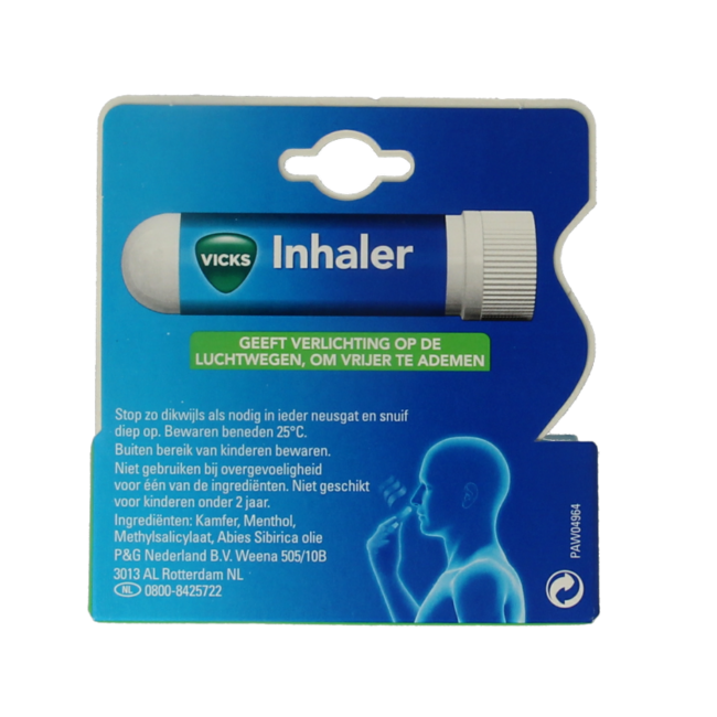 Inhaler blister 1 Piece