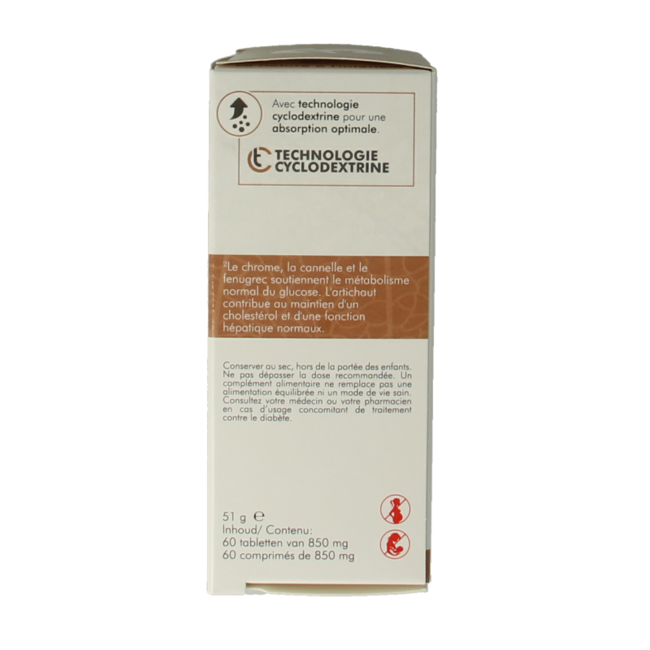 SoriaBel Diastan CT 700 mg 60 comprimés