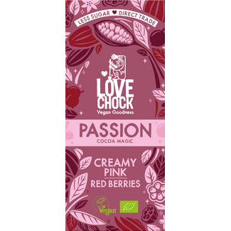 Lovechock Lovechock Passion pink berry organic 70 Gram