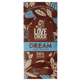 Lovechock Dream coconut organic 70 Gram