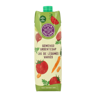 Your Organic Nature Organic mixed vegetable juice 1 Litre