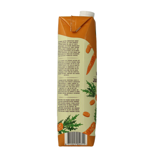 Zumo de zanahoria bio 1 Litro