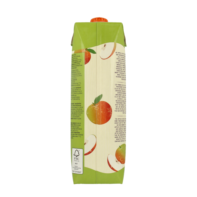 Apple juice freshly pressed organic 1 Litre