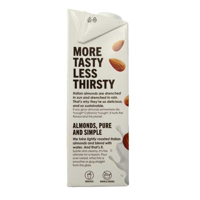 Bebida de almendra ultimate bio 1 litro