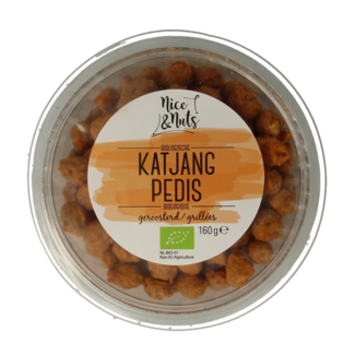 Nice & Nuts Nice & Nuts Pinda's met katjang pedis geroosterd bio 160 Gram
