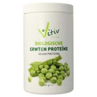 Vitiv Vitiv Proteina grochowa 80% wegańska bio 350 Gram