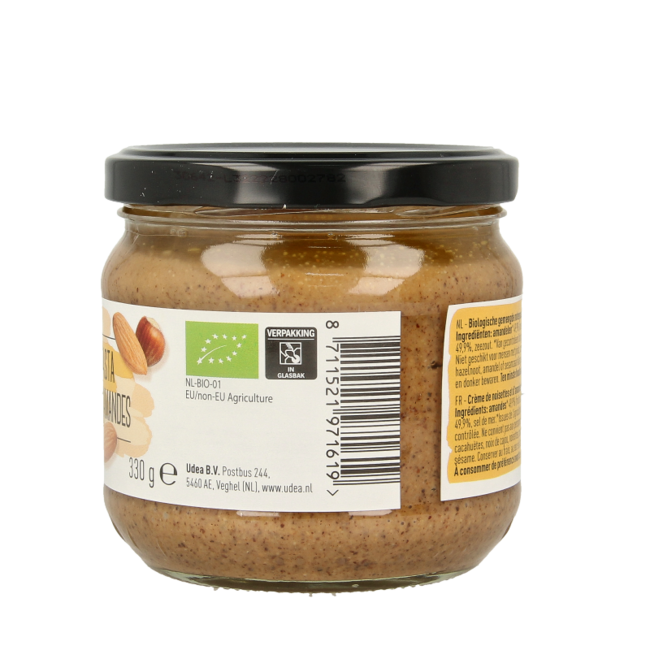 Crema di Frutta Secca Mista Biologica Nice & Nuts 330 Grammi