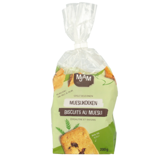 Mjam Mjam Muesli bar spelt organic 200 Gram