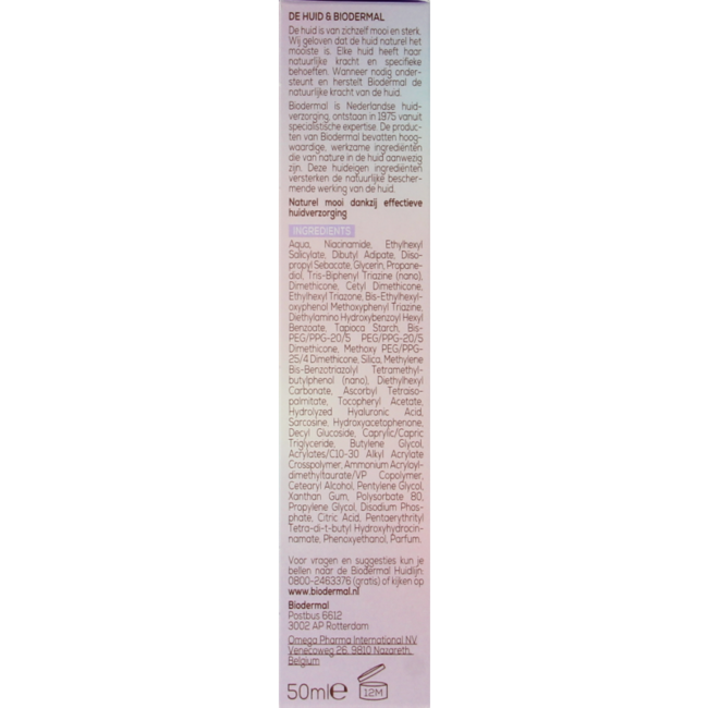 Biodermal Skin Essential Gel-Creme SPF30 50 Milliliter