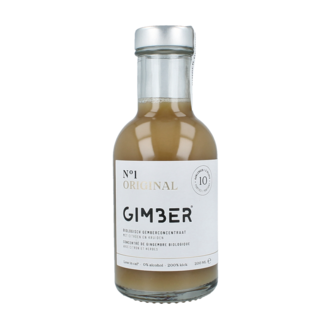 Gimber Gimber N. 1 Concentrato Originale di Zenzero Biologico 200 Millilitri