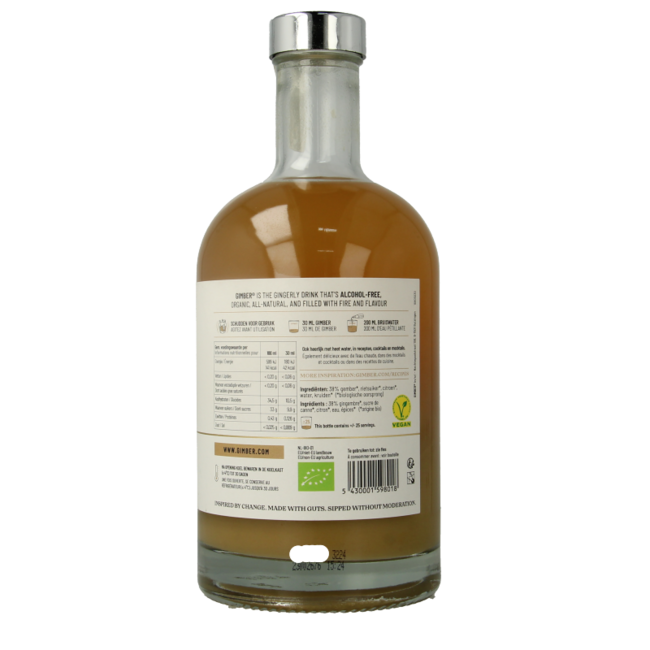 Gimber No. 1 Original Ingwerkonzentrat Bio 700 Milliliter