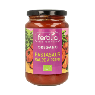 Fertilia Fertilia Salsa de pasta orégano bio 350 Gramos