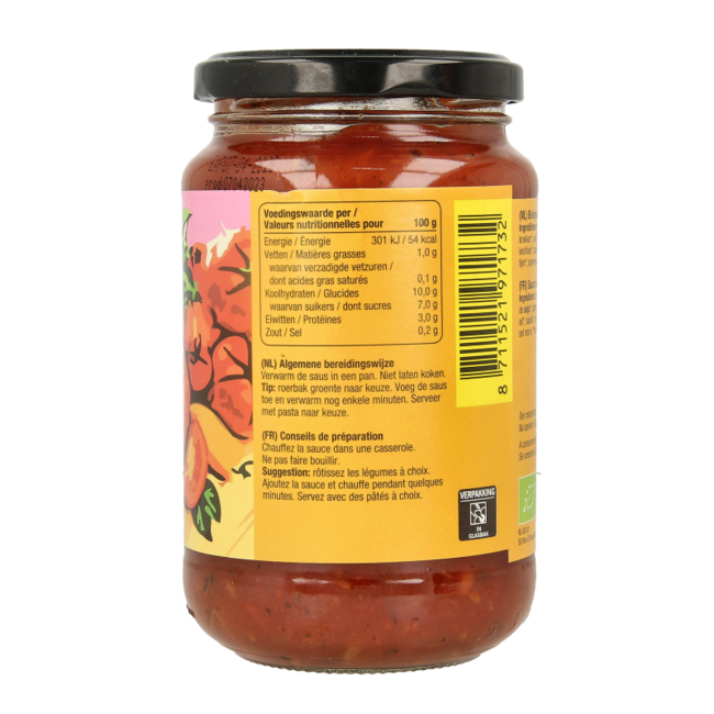 Fertilia Organic Bolognese Pasta Sauce 350g