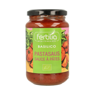 Fertilia Fertilia Pastasaus basilico bio 350 Gram