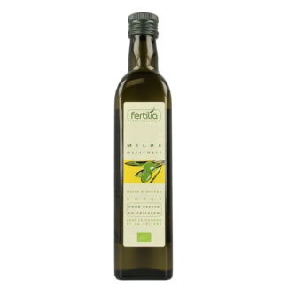 Fertilia Olive oil mild for baking and frying organic 500 Millilitres