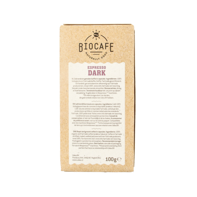 Espresso-Kapseln Bio 20 Stück