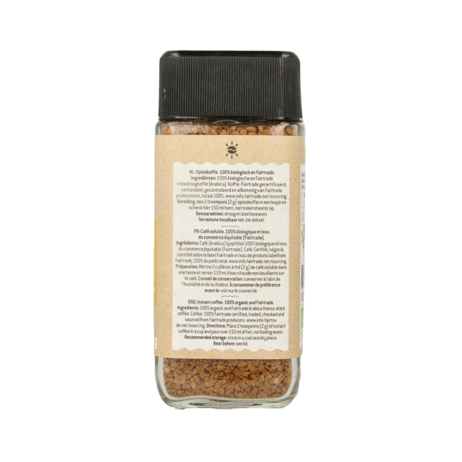 Instantkaffee Bio 100 Gramm