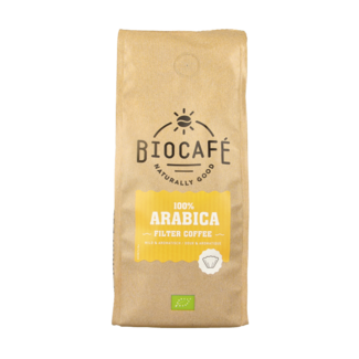 Biocafe Café de filtro 100% arábica bio 250 gramos