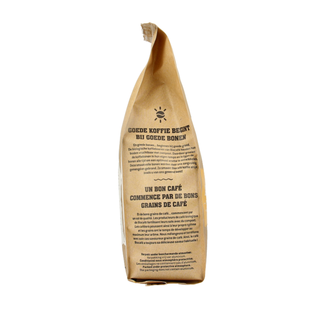 Filter coffee 100% organic arabica 250 Gram