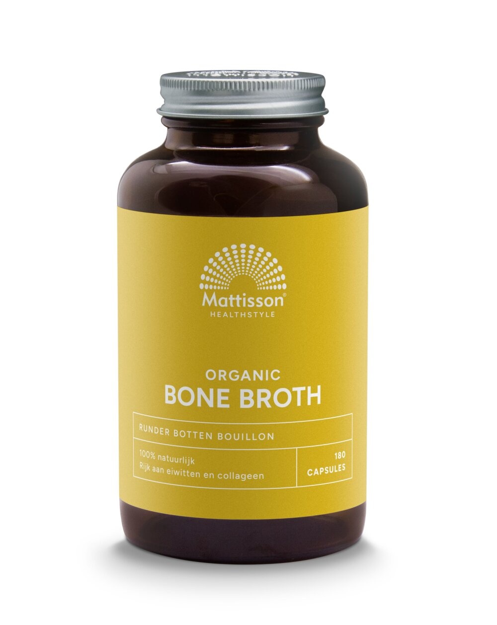 Mattisson Brodo di Ossa di Manzo Biologico - 180 Capsule