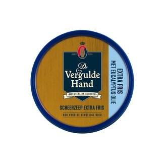 Vergulde Hand Shaving soap extra fresh 75 Gram
