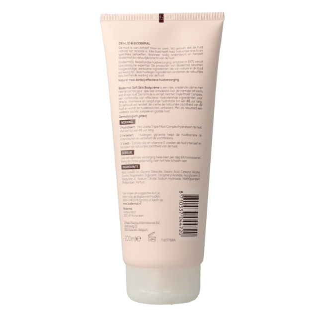 Biodermal Body Cream Soft Skin 200 Millilitres