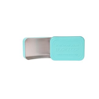 Blokzeep Lata rectangular para jabón sólido y barra de afeitado 1 unidad