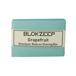 Blokzeep Blokzeep Rasierseifenstück Grapefruit 100 Gramm