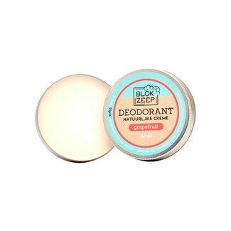 Blokzeep Blokzeep Deodorant cream grapefruit 50 Millilitre