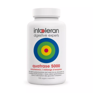 Intoleran Quatrase 5.000 108 Vegetarische capsules