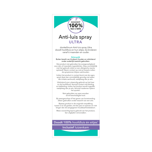 Anti luis spray ultra 120 Milliliter