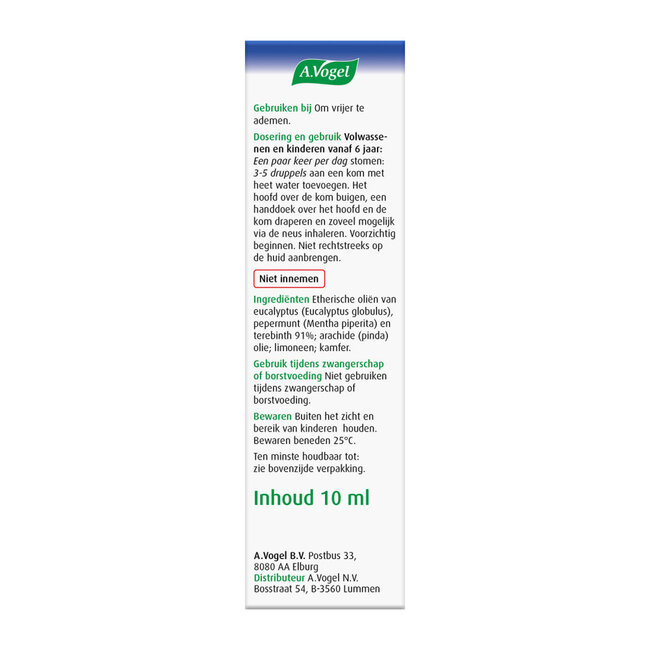 Cinuforce gouttes d'inhalation 10 millilitres