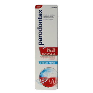 Parodontax Toothpaste active repair gums fresh mint 75 Millilitres