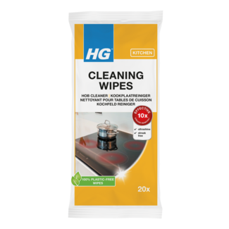 HG Toallitas limpiadoras para placas de cocina, 20 unidades