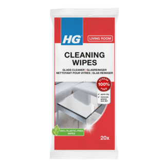 HG Glass cleaner wipes 20 pieces