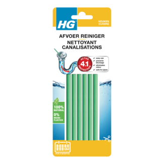 HG Drain Cleaner 6 Pieces