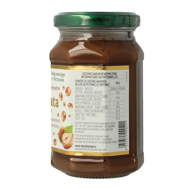 Haselnusscreme crunchy Bio 250 Gramm