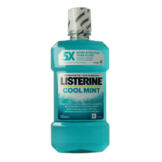 Listerine Coolmint mouthwash 600 Millilitres