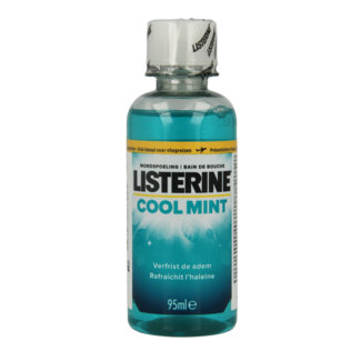 Listerine Coolmint mouthwash mini 95 Millilitres